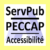 Logo ng grupo ng AllianceAutiste | ServPub | PECCAP-Accessibility