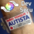 Групно лого на Аутистис за безбедност на рачниот бенд